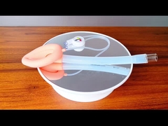 セリウムの公認のトップ販売の別のタイプおよびサイズのシリコーンのlaryngealマスクの航空路の管